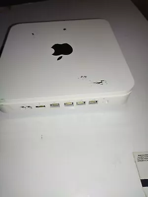 Apple Time Capsule Wi-Fi Router & Network Hard Drive (500GB) Tested • $29.99