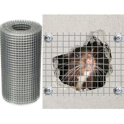 Rat Mice Mesh Rodent Proofing Steel Metal Wire Roll Stop Prevent Control Pest • £7.99