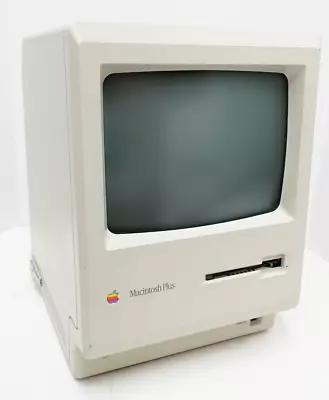 (S) Vintage Macintosh Plus Computer Pre Owned Untested • $98