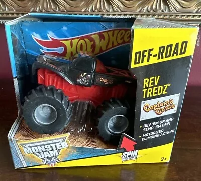 Hot Wheels Monster Jam Rev Tredz Captain’s Curse Monster Truck Brand New • $11.99