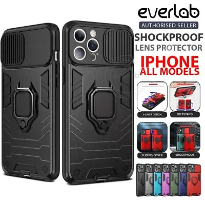 Heavy Duty Ring Shockproof Cover Case For IPhone 13 12 11 Pro 7 8 Plus XR XS SE • $9.50