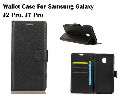 For Samsung Galaxy J2 Pro J7 Pro Screen Protector/Flip Card Slot Wallet Case • $1.75