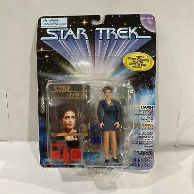 Star Trek TNG Playmates VASH Action Figure + Skybox Trading Card MOC  MPN  #6429 • $0.99