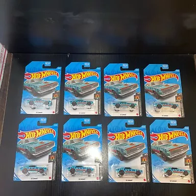 🔴 Hot Wheels 1967 Camaro Blue Dollar General Exc Lot Of 8 Cars Ships Fast • $24.95