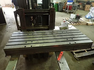 48  X 18  X 5.5  Steel Welding T-Slotted Table  Layout Plate Jig_5 SLOT • $675