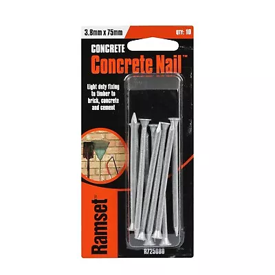 Ramset 3.8 X 75mm Concrete Nail - 10 Pack • $7.63