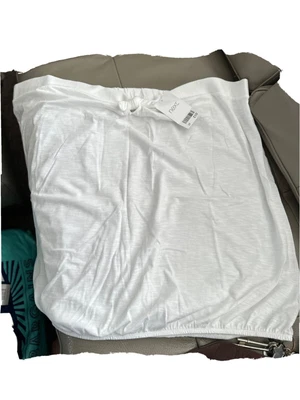 £2 • Buy Next Boob Tube Vest Top Elasticated Hem Tie Front Detail White Size  22 New Tags