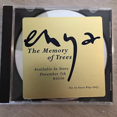 Enya The Memory Of Trees CD Promo Advance 1995 Reprise Records 2-46106-2 • $12.99