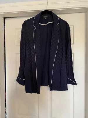 £2.99 • Buy TOPSHOP Smoking Jacket. Blue Size 10