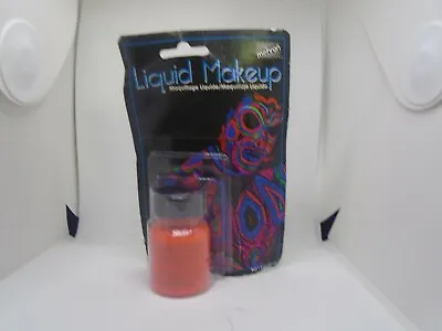 Mehron Liquid Face Painting Makeup (1 Ounce Fluorescent (Black Light) Orange) • $6.25