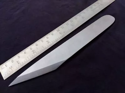 7  HAND MADE Thr O Wing Spring Steel Hunting Knife Blank Blade Good Quality • $23.58