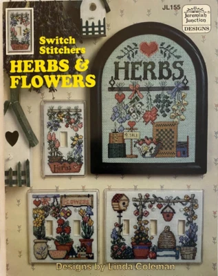 $12.99 • Buy Switch Stitchers Herbs & Flowers Jeremiah Junction Cross Stitch Pattern JL155