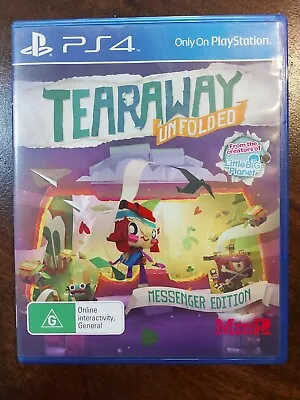 Tearaway: Unfolded (Messenger Edition) - PlayStation 4 - (With Torn-Away DLC) • $25.99