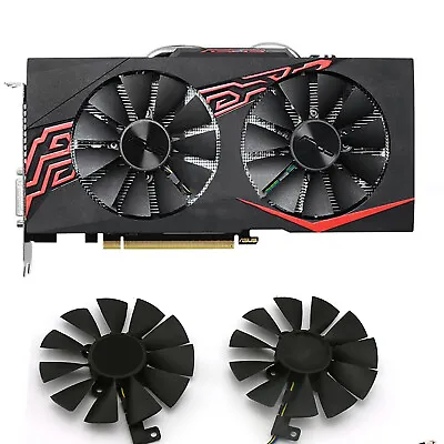 $34.62 • Buy Brand New Card Cooling Fan Graphics Cooler Fan For ASUS GTX 1060-O6G-GAMING