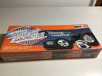 Vintage 1997 MRC Muscle Car Hop-Up Set Cragar Wheels Good Year Gt Tires • $39