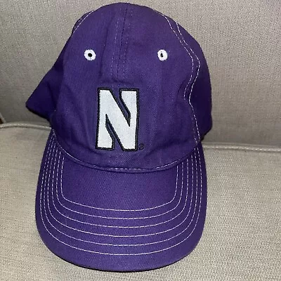 Northwestern University Wildcats Baseball Cap Hat Purple White Adjustable OSFM • $4.99