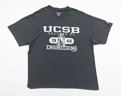 University Of Santa Barbara Shirt Mens XLarge Gray UCSB College Tee Star Wars • $24.99