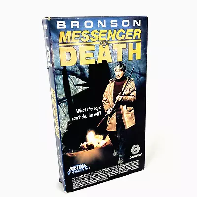 Messenger Of Death - VHS 1990 - VCR Tape CANNON MEDIA Release - Charles Bronson • $6.49