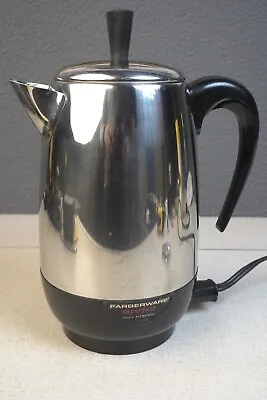 Mid Century Farberware Superfast Fully Automatic 8 Cup Coffee Percolator - 138B • $49.99