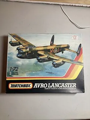 Matchbox Avro Lancaster B Mk I/III 1:72 Plastic Model Kit #PK-602 Complete • $15