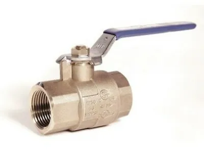 Milwaukee Valve BA475B-114Ball Valve Forged Brass 1-Inch Threaded 2 Piece New   • $23.99