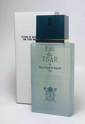 EAU DU TSAR Van Cleef & Arpels Spray 100Ml 3.3 Oz. Rare Tester Box • $149