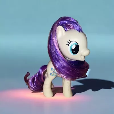2016 My Little Pony Sweetie Drops White Pony Purple Hair Candy Cutie Mark MLP • $30