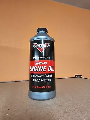 Victory Motorcycle OEM 20W-40 Engine Oil (Quart) #2877474 • $15.99