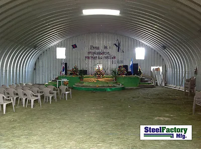 Steel Factory S30x30x14 Metal Storage Building Horse Barn Prefab Arch Panel Kit • $13820