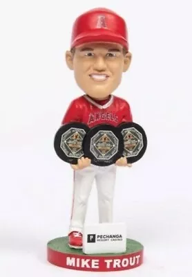 2019 Mvp Los Angeles Angels Mike Trout 3x Mvp Bobblehead Mlb • $25