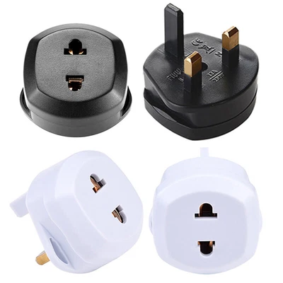 £3.11 • Buy ADAPTOR PLUG Shaver Toothbrush Epilator Travel Plug 2 Pin To UK 3 Pin Fused.240V