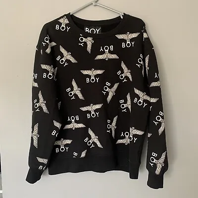 £15 • Buy Boy London Logo Jumper Sweatshirt Small 