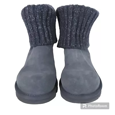 UGG Australia Cambridge Boot 1006013 Grey Suede Woman's US Size 8 Read • $35.08