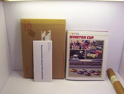 1996 NASCAR Winston Cup Yearbook Hardcover UMI With Accompaning Poster • $15