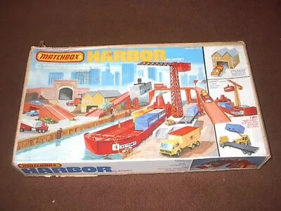 Vintage Rare Matchbox Harbor Playset #54 01 01 Near Complete Lesney Products • $87.99