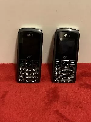 LG 320G - Black (locked) Mobile Phone (twin Set) • £25