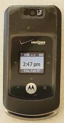 Motorola MOTO W755 Slate Black (Verizon) Cellular Flip Phone NEW  • $65