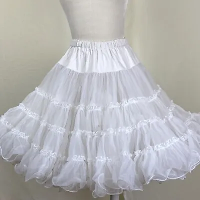 Square Dance Petticoat Malco Modes 592 S 2 Layer Adjustable Length • $99