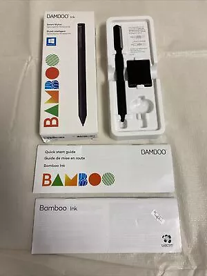 Wacom Bamboo Ink Smart Stylus Pen Black CS321AK • $9.99