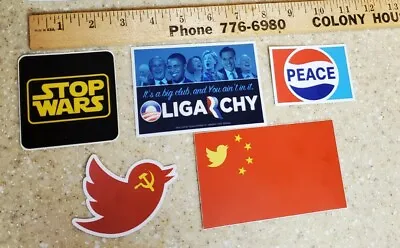 Jimmy Dore Stickers Anti War Lot Of 5 #FREE ASSANGE Oligarchy Obama Clinton Bush • $11.99