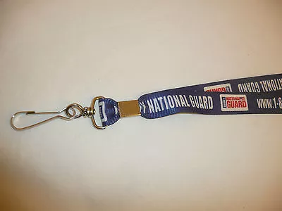 US Army National Guard Lanyard US ARMY USA Military Key Chain ID Holder Necklace • $9.45