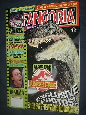 Fangoria # 124  -  Jurrasic Park    High Grade   • $9.99