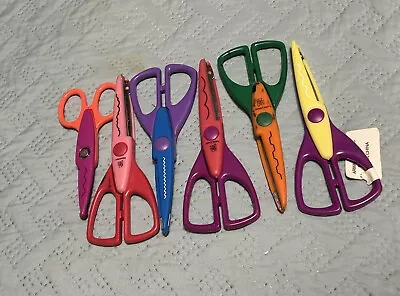 Craft Scissors Decorative Edge Craft  Zig Zag Scissors Deco 6 • $10