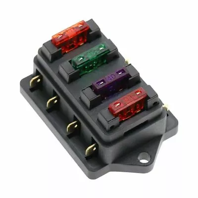 4 GANG - 6 GANG - 8 GANG Automotive Auto Aftermarket Sub Fuse Panel / Block ATO • $17.99