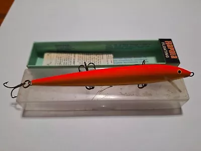 Rare Rapala Floating F-13 Gfr Punainen Red Finland F-13 Vintage Nib Fishing Lure • $11