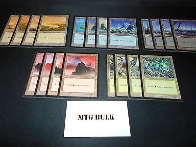 20 Basic Land - URZA'S SAGA - 1x Of Each Art - Sets - Magic MTG FTG • $22.99