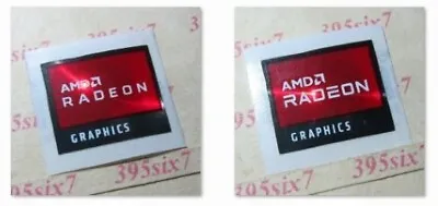 AMD RADEON GRAPHICS STICKER (17mm X 20mm) #202311132143 • $1.88