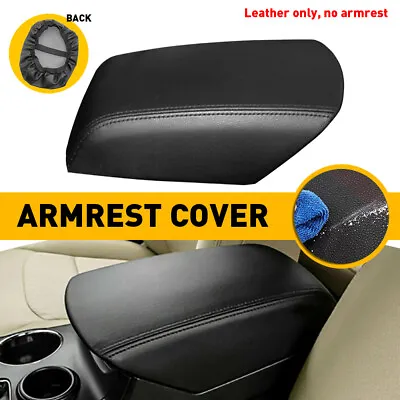 $12.99 • Buy For 2011-2018 Ford Explorer Center Console Arm Rest Lid Armrest Cover Skin Black