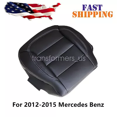 For 2012 2013 2014 2015 Mercedes Benz ML350 Sport Driver Bottom Seat Cover Black • $41.99