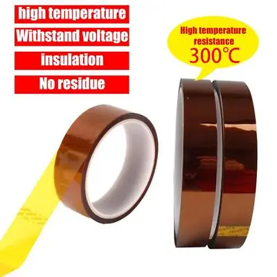 Heat Resistant Tape Kapton BGA High Temperature Thermal Insulation Polyimi√ • £2.40
